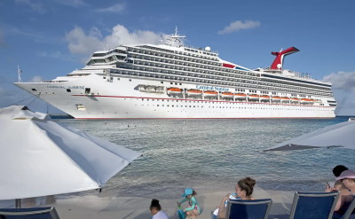 Carnival Sunrise in Caribbean