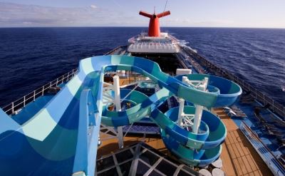 Carnival Sunshine waterslide