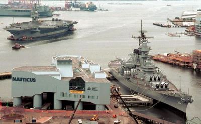 USS Wisconsin in Norfolk